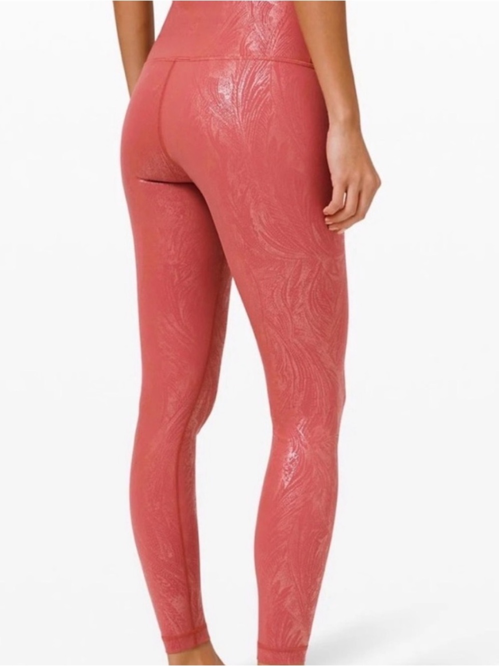 Lululemon Wunder Under HR Tight 28” Shine